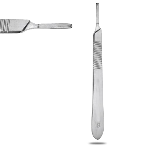 PRECISE CANADA: Scalpel Handle, Economy, NO. 3, Stainless Steel, USES Blades NO. 10-15