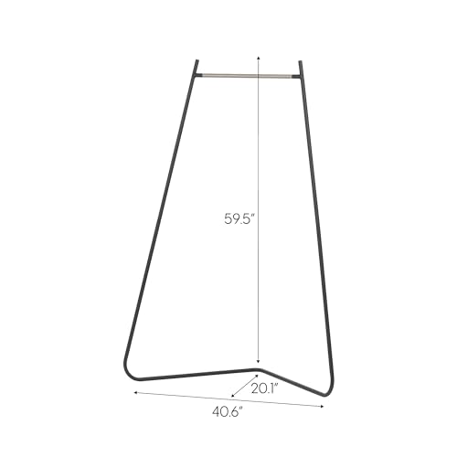 image for IRIS USA Stylish Corner Clothes Rack for Hanging Clothes, Easy to Asse