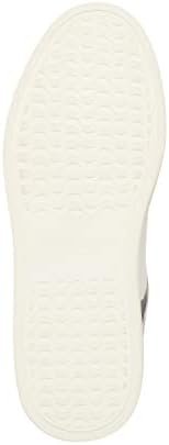 Steve Madden Men's McCord Sneaker, White/Black Leather, 11 | Image 3