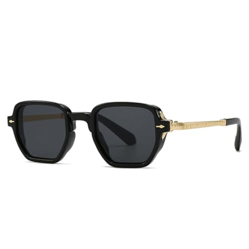 Lunettes de soleil rétro femme verres dégradés mode vintage rivets UV400