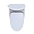 TOTO Nexus Two-Piece Elongated 1.28 GPF Universal Height Toilet with CEFIONTECT and SS234 SoftClose Seat, WASHLET+ Ready, Cotton White - MS442234CEFG#01