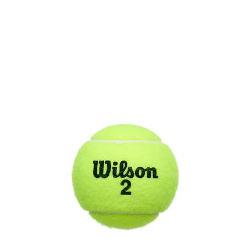 Balles de Tennis Wilson, Champ Extra Duty, Boîte de 3, pour tous les Revêtements, Jaune, WRT100101