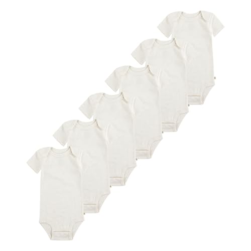 HUGGIES - HUGGIES Little Bodies Essentiel (6-Pack) Débardeur Bambins, Beige, (Lot de 6) Mixte bébé