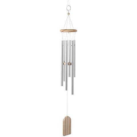 Wind Chime Crafts Aluminum Tubes Garden Decoration Retro Series Garden Decor Solid Wood Cover