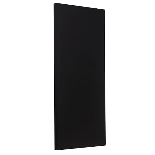 ATS Acoustics Sound Absorbing Acoustic Panel with Sona Fabric, NRC 1.0, Fire Rated, 24" x 48" x 2" (Pitch)