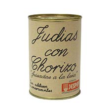 Judías con Chorizo a la Leña 430 g