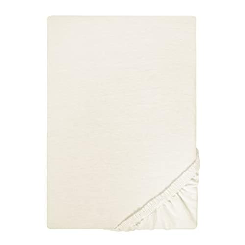Traumhaft Schlafen - Castell - Markenbettwäsche 0077113 Spannbetttuch Jersey Stretch (Matratzenhöhe max. 22 cm) 1x 90x190 cm - 100x200 cm, natur 3 biberna Jersey-Spannbetttuch 0077155 Natur 1x 90x190 cm - 100x200 cm
