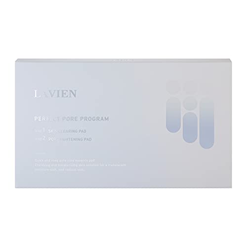 [LAVIEN] Perfect Pore Program 2 Set (Step1 5ml x 5ea, Step2 5ml x 5ea) - Pore Care Essence Pad with Agave Tequilana Leaf Extract, Clearifying & Moisturizing Skin Solution for All Skin Types