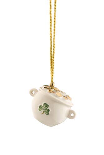 Crazy Clearance Belleek Pot Of Gold Ornament Get Cheap Price Belleek Pot Of Gold Ornament