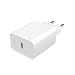 Produktbild ZAGG mophie Essentials 20W 1-Port USB-C Schnellladegerät, unterstützt Power Delivery PD, EU Wandstecker für iPhone, Samsung, iPad, MacBook und andere  MagSafe optimiert, Kompaktes Design (Weiss)