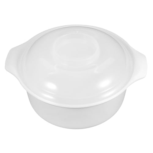 Lurrose 電子レンジ対応ポータブル炊飯器 食品グレードプラスチック製 保温断熱設計 簡単操作 家用野菜蒸し器兼用 ご飯 スープ調理用