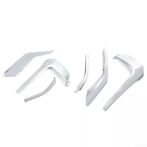 Cubierta de luz antiniebla cromada para Mitsubishi Outlander que soluciona el desgaste frontal
