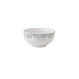 MyncbD Vajilla de cerámica Alfabeto inglés Creativo Plato de Cena Blanco Plato de Cocina de cerámica Juego de vajilla Platos de Comida Arroz Ensalada Tazón de Fideos Sopa (Color : 5 Inch Rice Bowl)