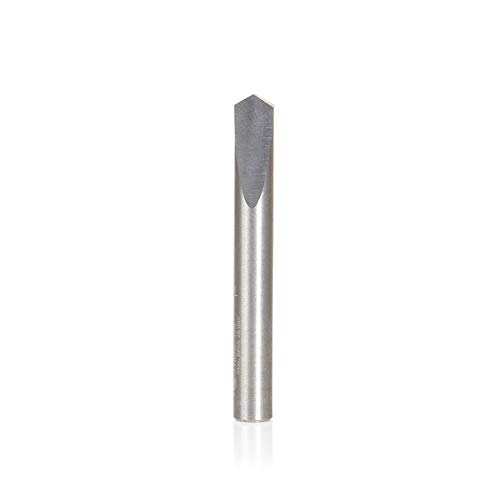 Amana Tool - 51686 CNC Solid Carbide 118° Pt. Spade Drill 1/4 Dia x 11/16 x 1/4 Sh