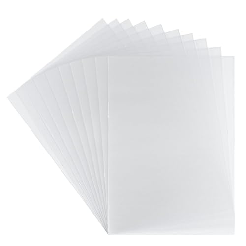 Ideen mit Herz Windradfolie | Bastelfolie | transparent | DIN A4 | 300 µ | Nicht klebend | 10 Stück