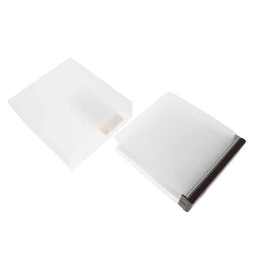 Capacity Hard Plastic Disc Organizer for Effortless Transport and Comprehensive Organization for Music and Game Collections