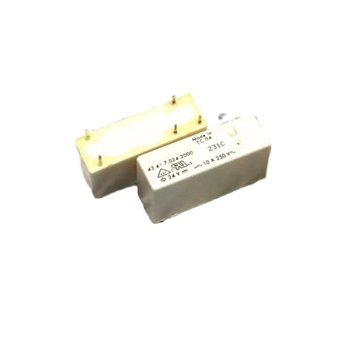 Relé de conversión 43.41.7.024.2000 de alta precisión 10A 24VDC con 5 pines para PCB