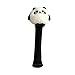 Badminton Racket Handle Cover Cute Animal Doll Tennis Grip Badminton Overgrip Super Absorbent Racket Handle Protective Cover, Panda