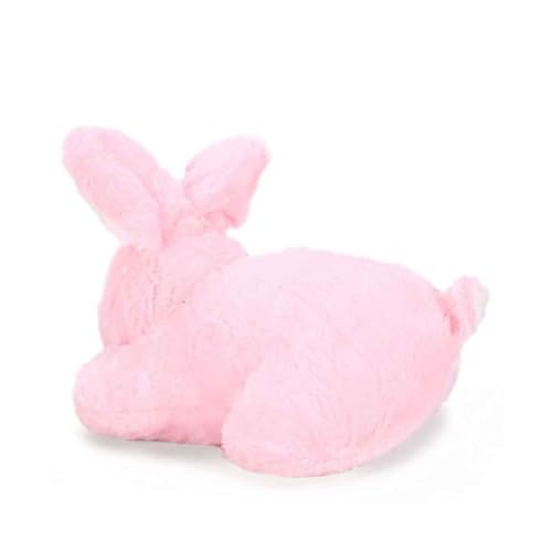Image of DearJoy Rabbit Plush Soft Toy Figure - Pink, 26cm