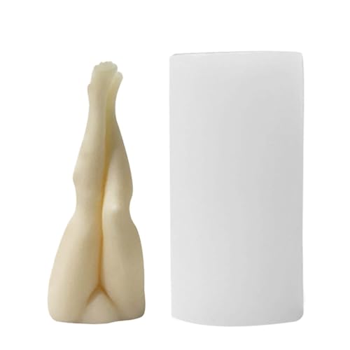 Sculpture en plâtre et dessert pour cuire le corps en silicone du corps 3D - Savon artisanat | Legs sexy et design torse | Sexy Women Body Moules en résine |...