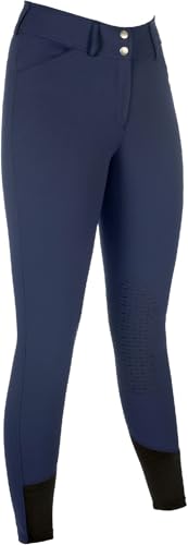 Pantalon HKM Tampa femme résistant pour éviter de glisser à cheval