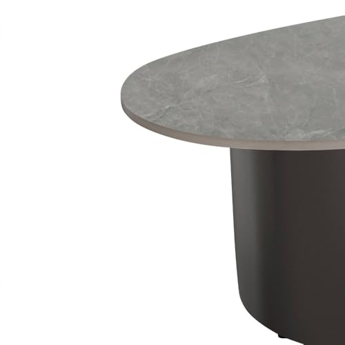 Image of Wakefit Center Table | 1 Yr Warranty | Coffee Table for Living Room Wooden, Tea Table for Living Room Wooden, Sofa Table, Free Installation from Brand, Modern Multi-Functional & Wobble-Free(Mocca)