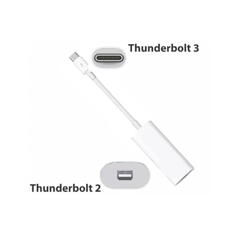 Adaptador Thunderbolt 3 a 2 A1790 MMEL2AM/A que conecta tu Display antiguo a Macbook 7
