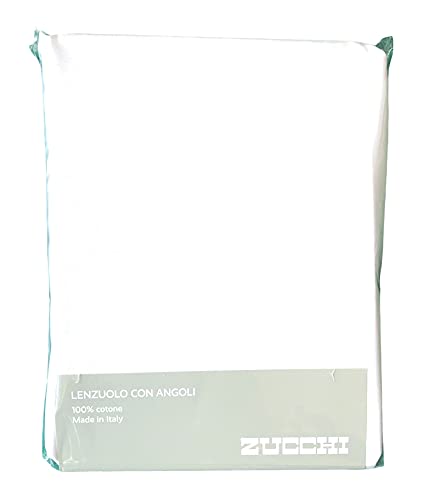 ZUCCHI - Spannbettlaken für Einzelbett Journey 90 x 200 cm, Bettwäsche, Farbe 13 Weiß