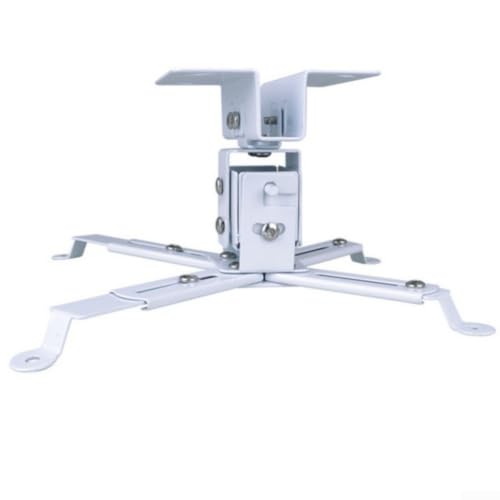 Soporte de techo para proyector regulable de metal resistente de 12 cm 2