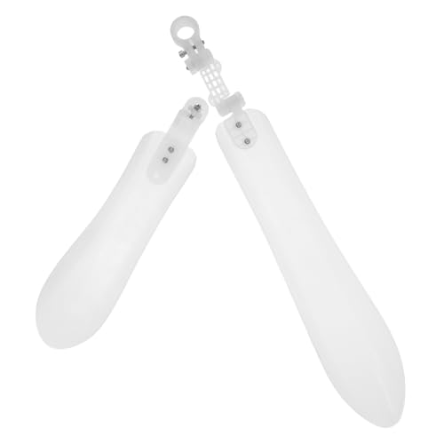 Parliky Guardabarros Luminosos para Bicicleta de Carretera y Montaña, Delanteros y Traseros de Plástico Resistente, Brillan la Oscuridad para Mayor Seguridad Nocturna, Aplicables