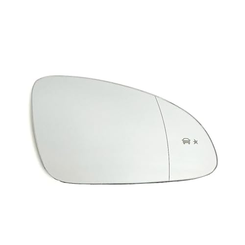 Verre de rétroviseur droit pour Vauxhall Astra J et Adam miroir grand angle anti angle mort