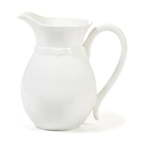 Mikasa French Countryside Pitcher, 47-Ounce, Ivory...