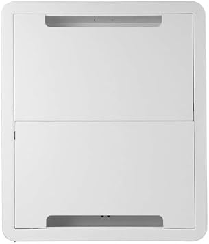 Legrand - OnQ Cable Management, In-Wall Media Box, Dual Purpose Structured Wiring Enclosure, TV Home Theater Recessed Storage Box, 17 Inch, White, ENP1700NA