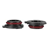 Unifizz Black Universal 2pcs 9006 HB4 LED Car Headlight Adapter Base Bulb Sockets Retainer Holder