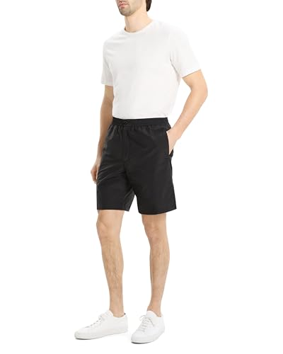 Theory Men's Straight Short Drawstring 8 in Soft Lawn4