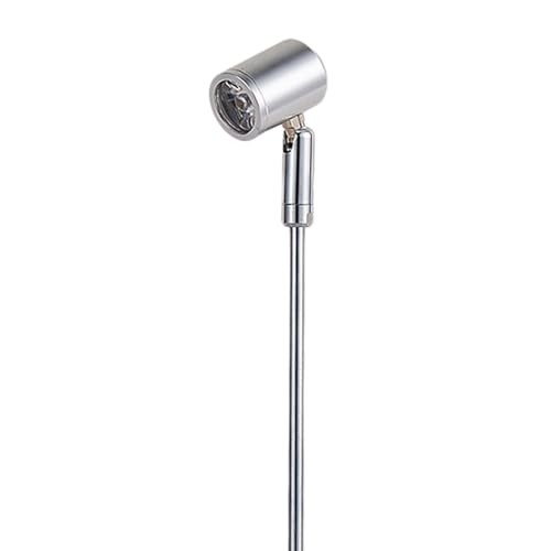 Foco LED de aluminio plata con diseño elegante para interiores 4