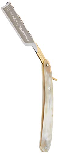 The Art of Shaving Black Horn Straight Razor