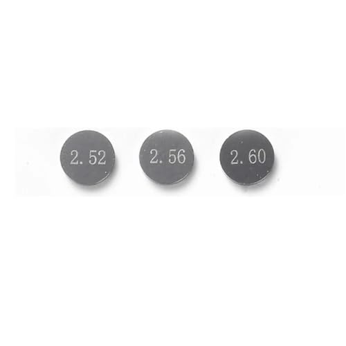 Pastillas de reglaje de válvulas de alta resistencia para SXF 350