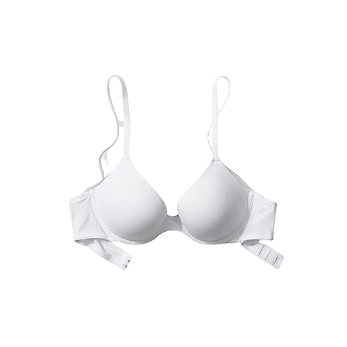 Victoria's Secret Pink Wear Everywhere Push Up Bra, Moderate Coverage, Padded, Smoothing, Bras For Women, White (36C) #TOP18