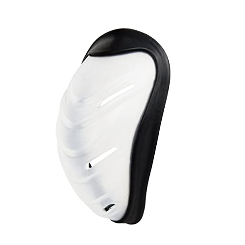 Bzwyonst Protector de ingle para entrepierna, protección atlética, hockey sobre hielo, talla M