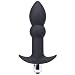 Tantus Perfect Plug Plus - Ultra-Premium Silicone Anal Butt Plug - Black