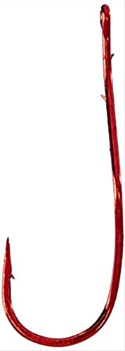 Mustad Slow Death Aberdeen Hook, Special Bent Shank - Red 4