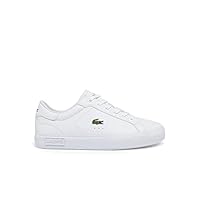 Lacoste Girl Trainers, Kids Low-Tops,Low Shoe,Street Shoe,lace up Shoe,Sports Shoe,Leisure,Weiss,37 EU / 4 UK
