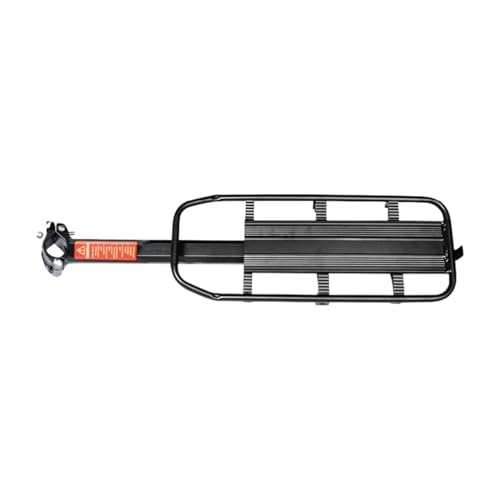 Porte-vélos arrière multifonction en métal pour vélo et randonnée