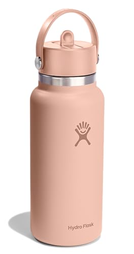 Hydro Flask 32 Oz Wide Mouth Flex Straw Cap Seacliff