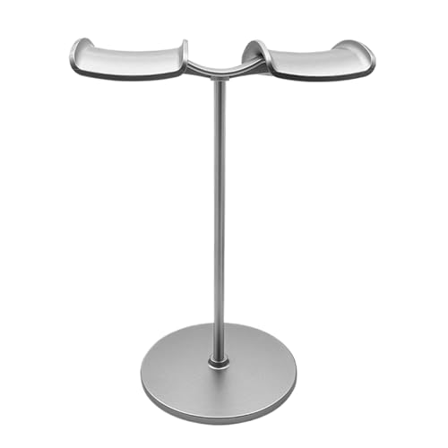 Soporte de metal para auriculares de escritorio y organizador de cascos 7