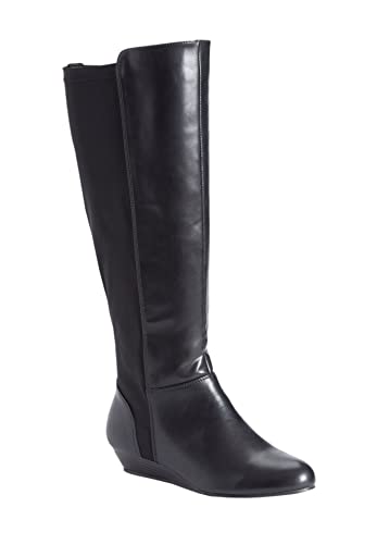 Comfortview Claudette Wide Calf Boot Tall Knee High Women's Winter Shoes (Wide Widths Available)