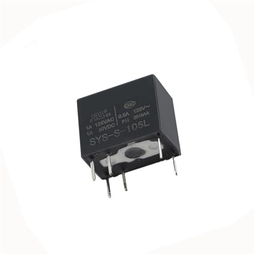 Relais 05V SYS-S-105L SYSS105L 5VDC commutateur 1A pour PCB lot de 10