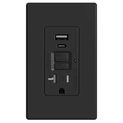 AIDA GFCI Outlet with USB Ports