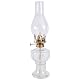 Petroleumlampe Osaladi aus Glas – Vintage Kerosinlampe für Dekoration